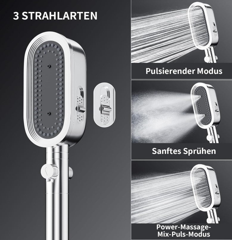 AquaBoost - Duschkopf mit Filter